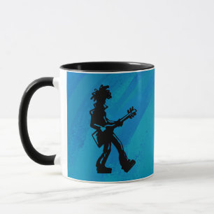 Caneca New York Boogie Nights Guitar Blue