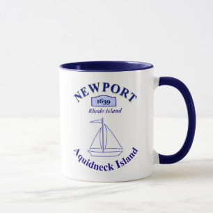 Caneca Newport, ilha de Aquidneck -