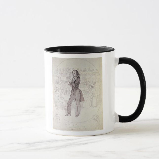 Caneca Niccolo Paganini, violinista (Direita)