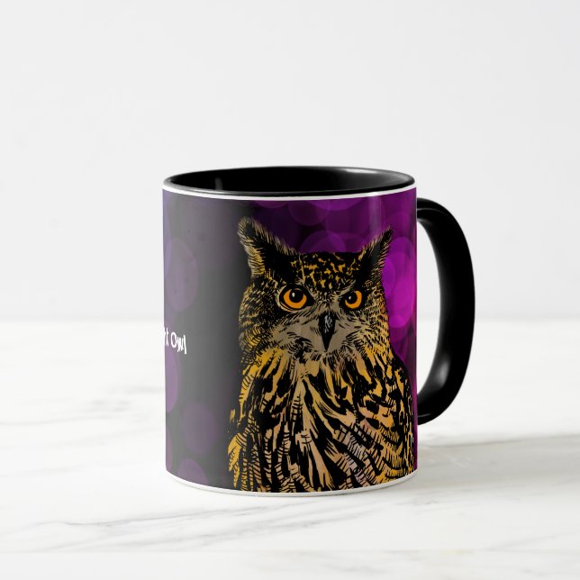 Caneca Night Owl Mug (Frente Esquerda)