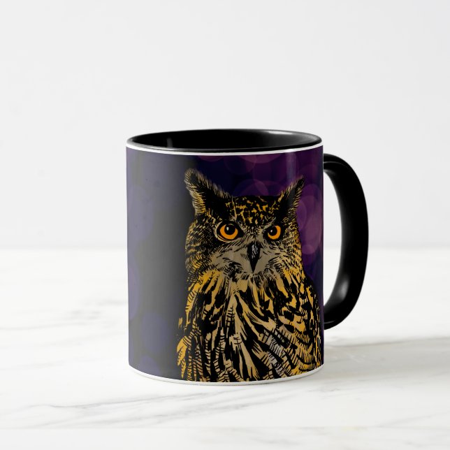 Caneca Night Owl Mug (Frente Esquerda)