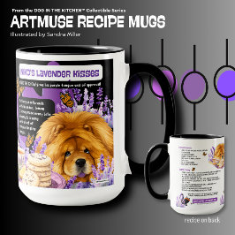 Caneca NIKO the Chow Art Muse Recipe 