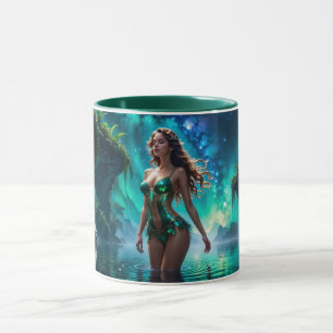 Caneca Ninfa da Água do Lago Galáctico