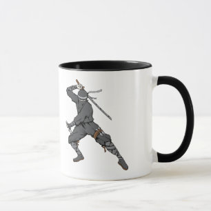 Caneca Ninja ~ Ninjas 2 Artes Marciais Warrior Fantasy Ar
