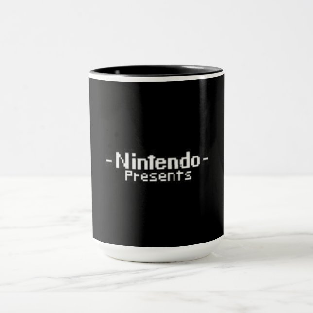 Caneca "Nintendo Presents" (Centro)