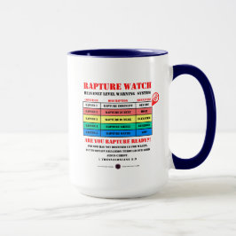 Caneca Níveis de Alerta de Êxtase