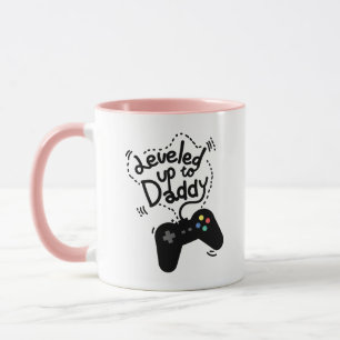 Caneca Nivelado até o novo papai engraçado video do Gamer