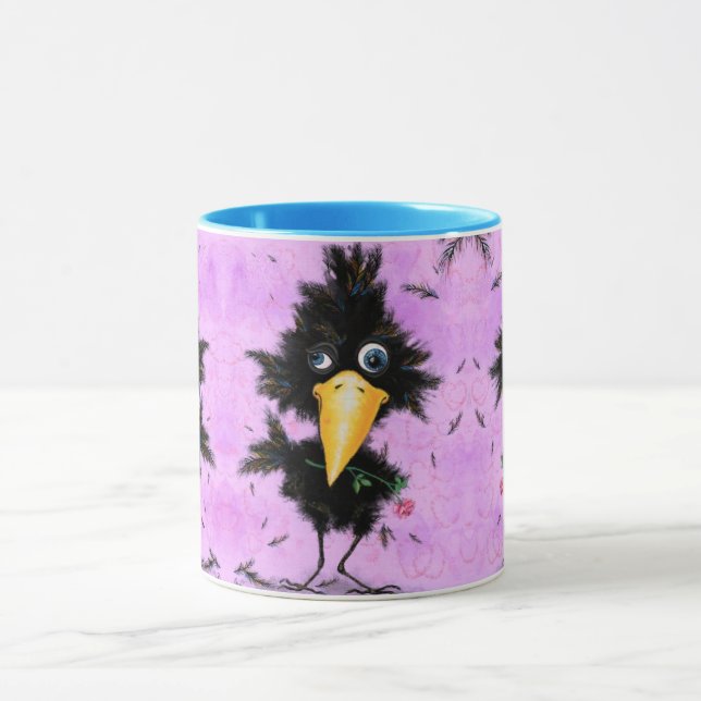 Caneca No Amor Crow - Gentleman - Adicione Seu Texto / No (Centro)