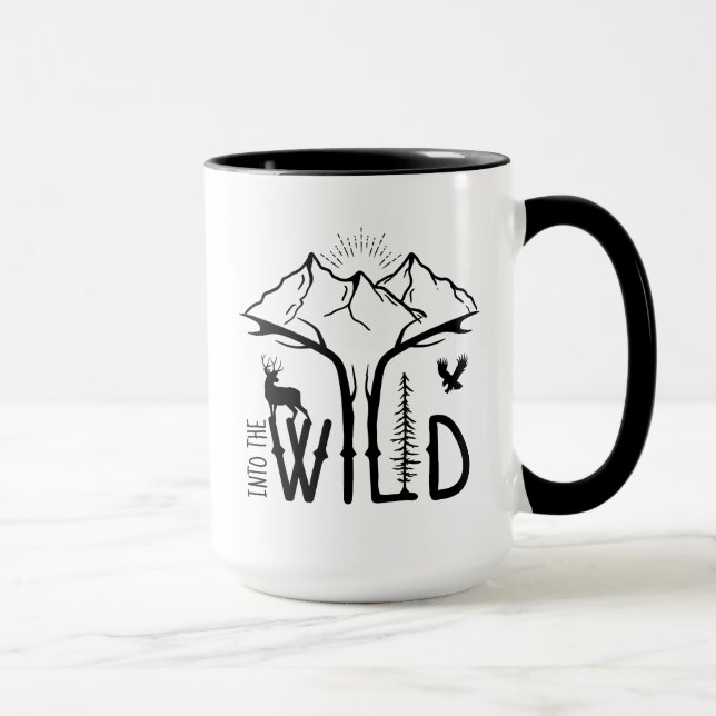 Caneca No Amor Selvagem das Montanhas (Direita)