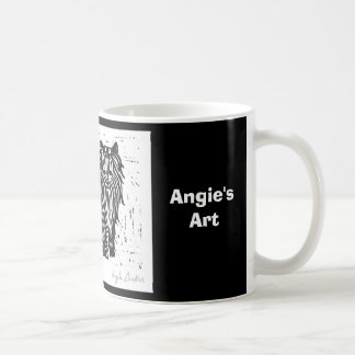 Caneca no cão da mostra da arte de Angie "melhor"
