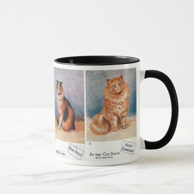 Caneca No Cat Show Louis Wain (Direita)
