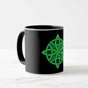 Caneca nó celta irlanda símbolo antigo pagão grão irlandê