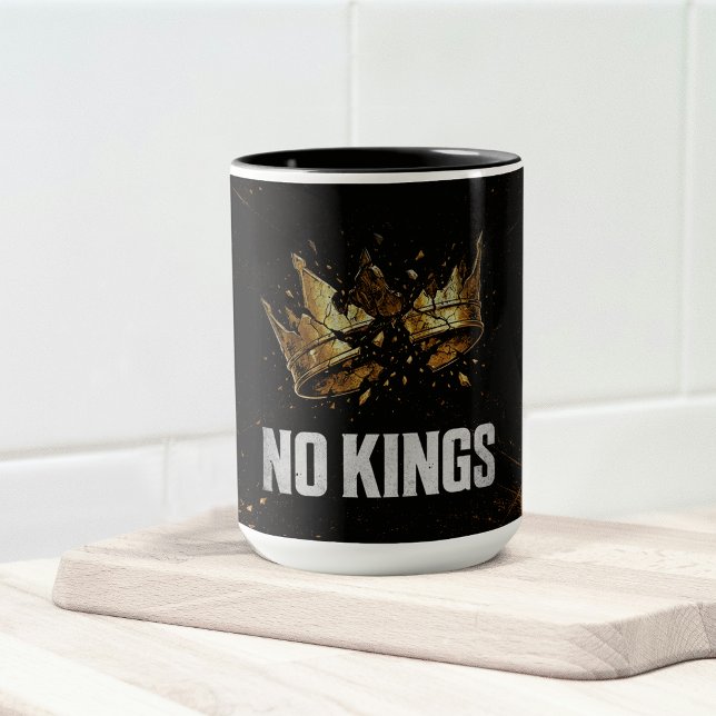 Caneca No Kings Protest (Criador carregado)