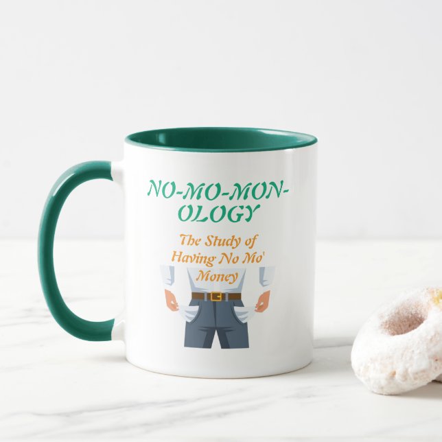 Caneca "NO-MO-MON-OLOGIA" (Com Donut)