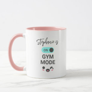 Caneca No Modo Academia Fofa Personalizada
