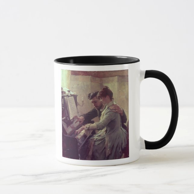 Caneca No piano (Direita)
