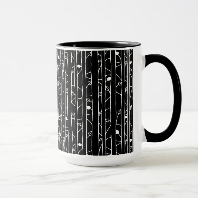 Caneca No Woods, RInger Mug branco (Direita)