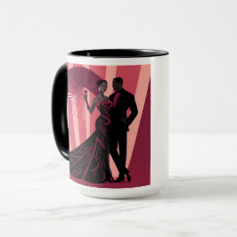 CANECA NOIR ELEGANCE-RED #1
