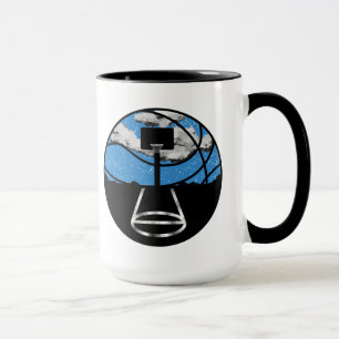 Caneca Noite de Basquete no Céu