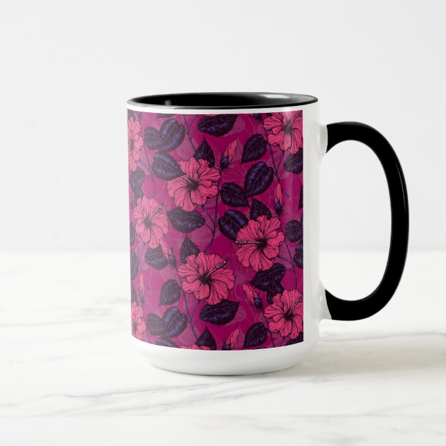Caneca Noite de Hibiscus (Direita)