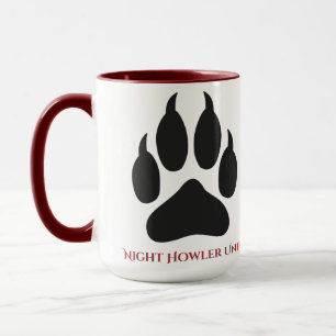 Caneca Noite de Howler Unit Enfermeira Mug - Lobo Humor E