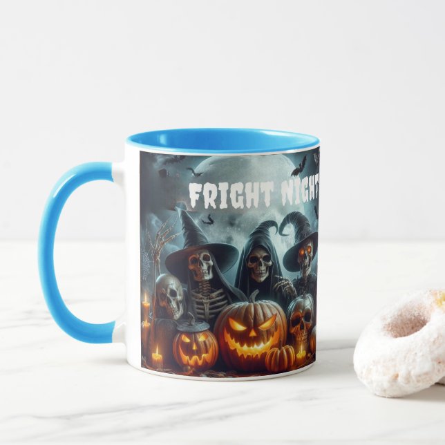 Caneca Noite de luxo Halloween (Com Donut)
