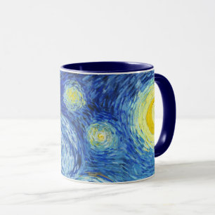 Caneca Noite estrelado de Vincent van Gogh