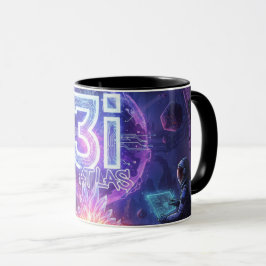 Caneca Nômades da Nebulosa Espaço Astronauta Ficção Cient