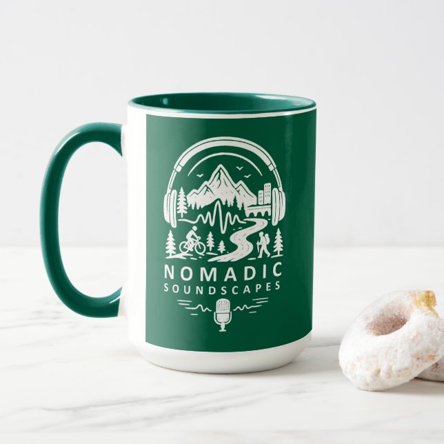 Caneca Nomadic Soundscapes Official (Com Donut)