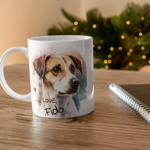 Caneca Nome de Pet Personalizável para Prezados Pais de C