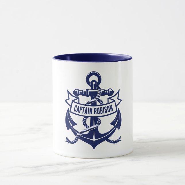 Caneca Nome do capitão (Centro)