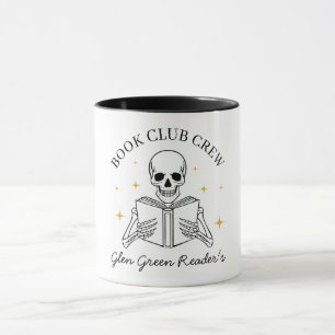 Caneca Nome do Clube do Livro Divertido Presente de Esque