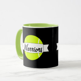 Caneca Nome do grupo personalizado de tênis Ball ou Mug d