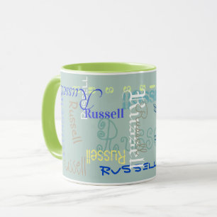 Caneca Nome do mug de escritório: - sem mais mixagens: