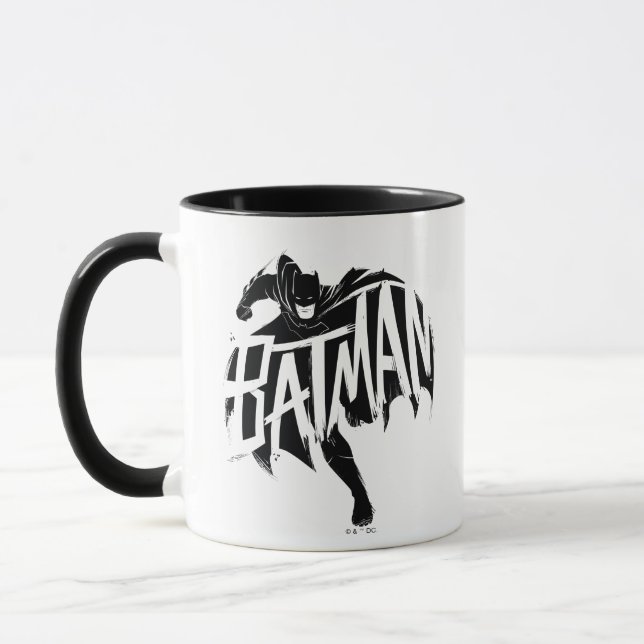 Caneca Nome do Pincel Batman Ink (Esquerda)