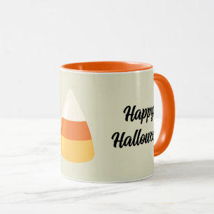 Caneca Nome, Doce Candy Corn de Halloween 11oz Combo