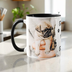 Caneca Nome e Foto de Tipografia Simples Moderna e Legal 