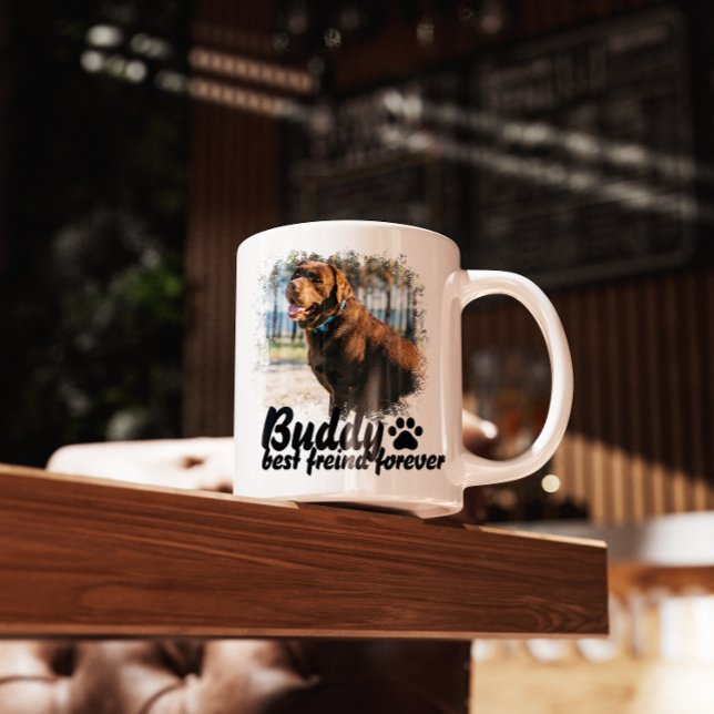 Caneca Nome e Foto Personalizados Simples e Modernos para (Criador carregado)