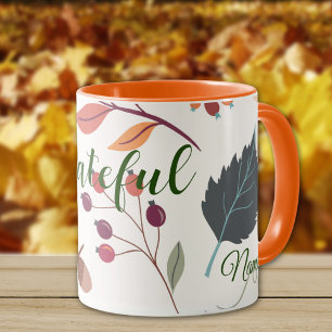 Caneca Nome, Grateful Autumn 111oz Combo Bepra Mug