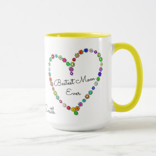 Caneca Nome nunca personalizado da mamã de Bestest -