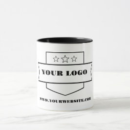 Caneca Nome ou empresa personalizada do logotipo