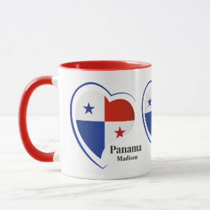 Caneca Nome Personalizado Amor Panamá
