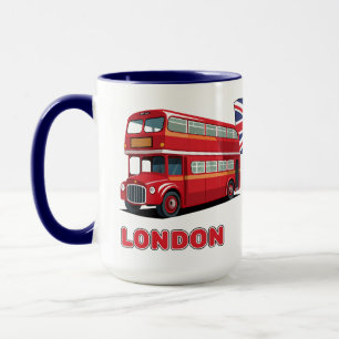 Caneca Nome Personalizado Londres Inglaterra