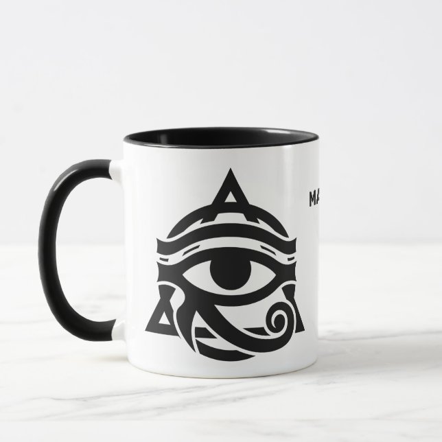 Caneca Nome Personalizado Olho de Horo (Esquerda)