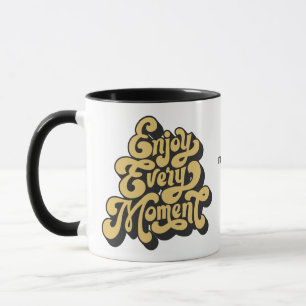 Caneca Nome Personalizado Retroativo "Aproveite a Cada Mo