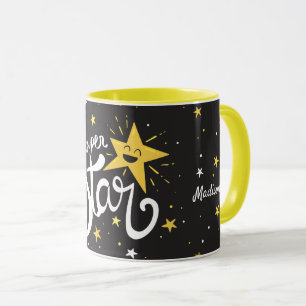 Caneca Nome personalizado Superstar