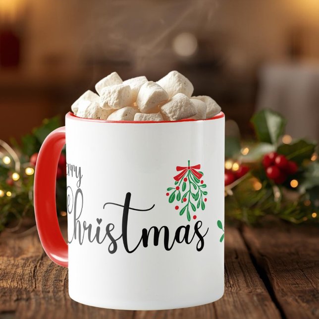 Caneca Nome pessoal de Feliz Natal (Criador carregado)