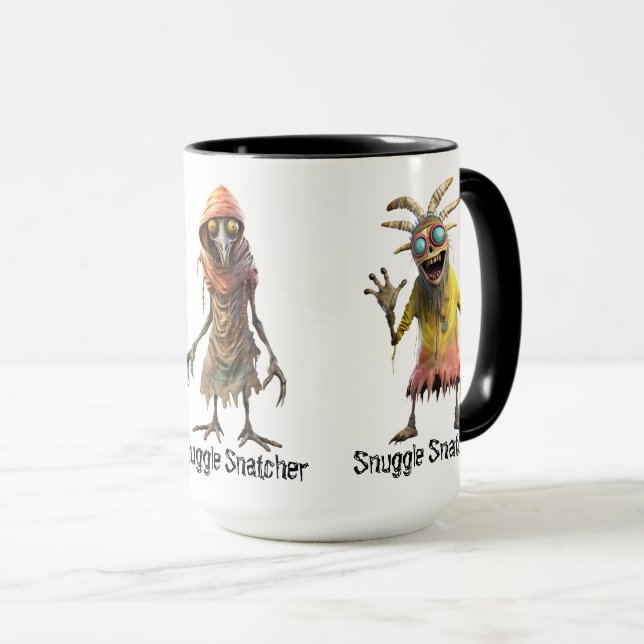 Caneca Nomear os monstros: 1 (Frente Esquerda)
