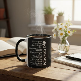 Caneca nomes de Jeová