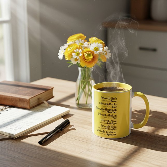 Caneca nomes de Jeová (Criador carregado)